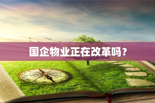 国企物业正在改革吗？