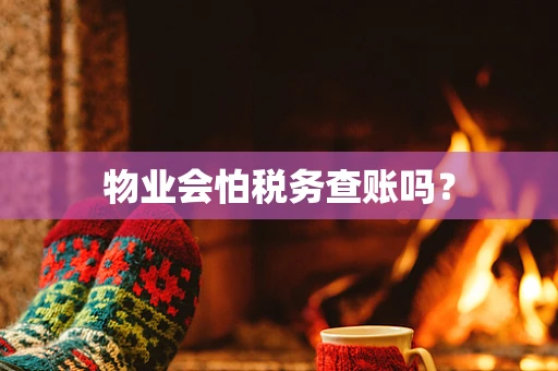 物业会怕税务查账吗？
