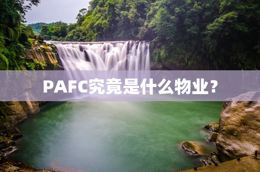 PAFC究竟是什么物业？