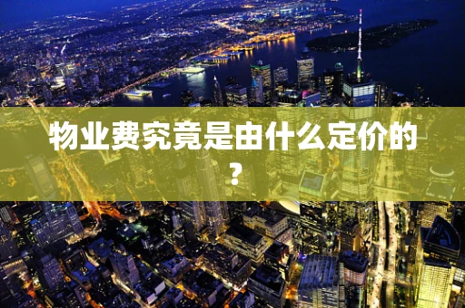 物业费究竟是由什么定价的？