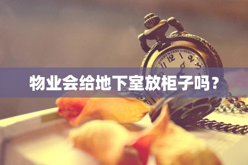 物业会给地下室放柜子吗？