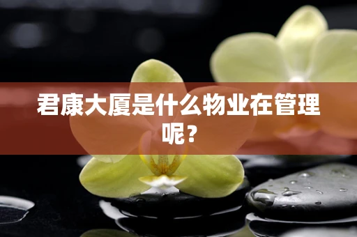 君康大厦是什么物业在管理呢？