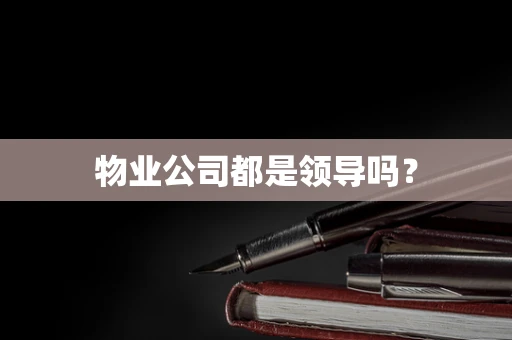 物业公司都是领导吗？