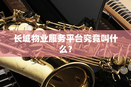 长城物业服务平台究竟叫什么？