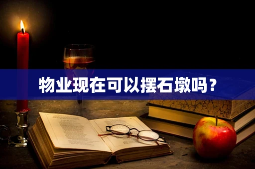 物业现在可以摆石墩吗？