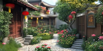 顾北家园物业管事吗？
