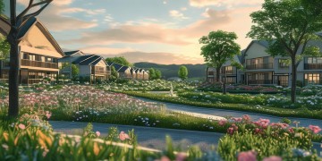 物业管理区域可以住人吗？