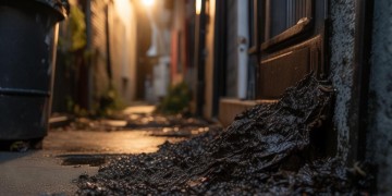 物业泼粪堵门,这算违法吗?