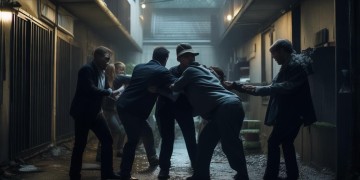 欺负物业被打，这算犯法吗？