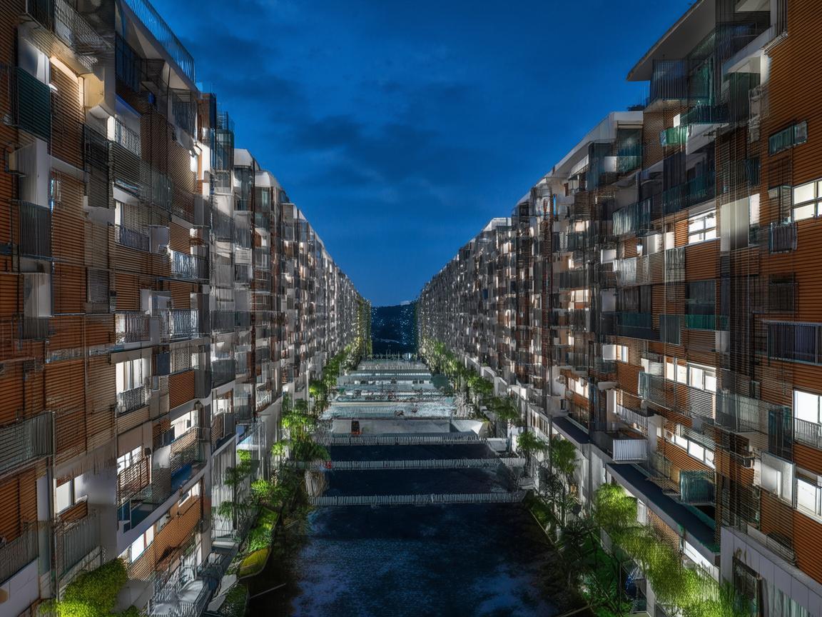 开元物业的路灯会亮吗？