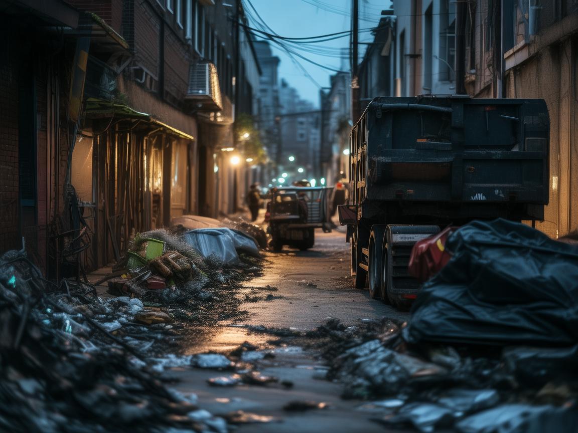 物业为什么半夜清理垃圾？