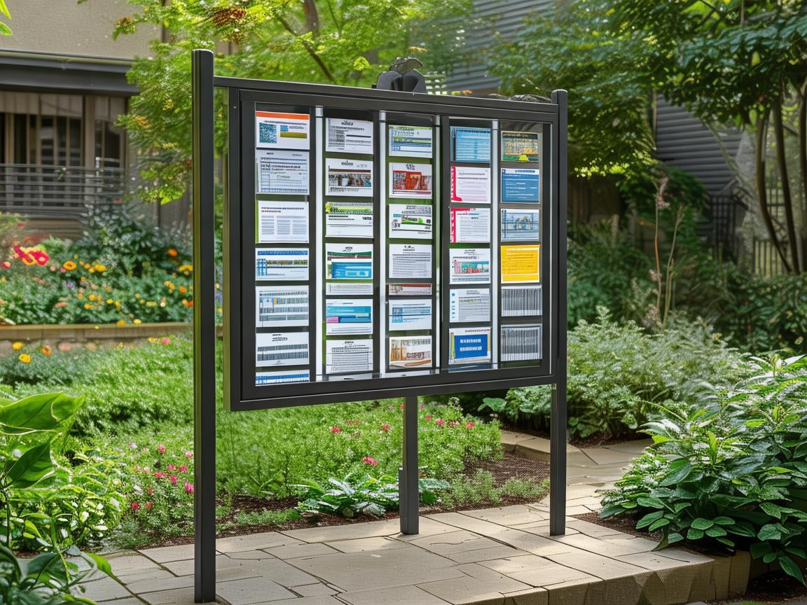 物业管务公示栏究竟是什么? 物业管务公示栏究竟是什么?